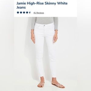 Womens White Skinny Jeans